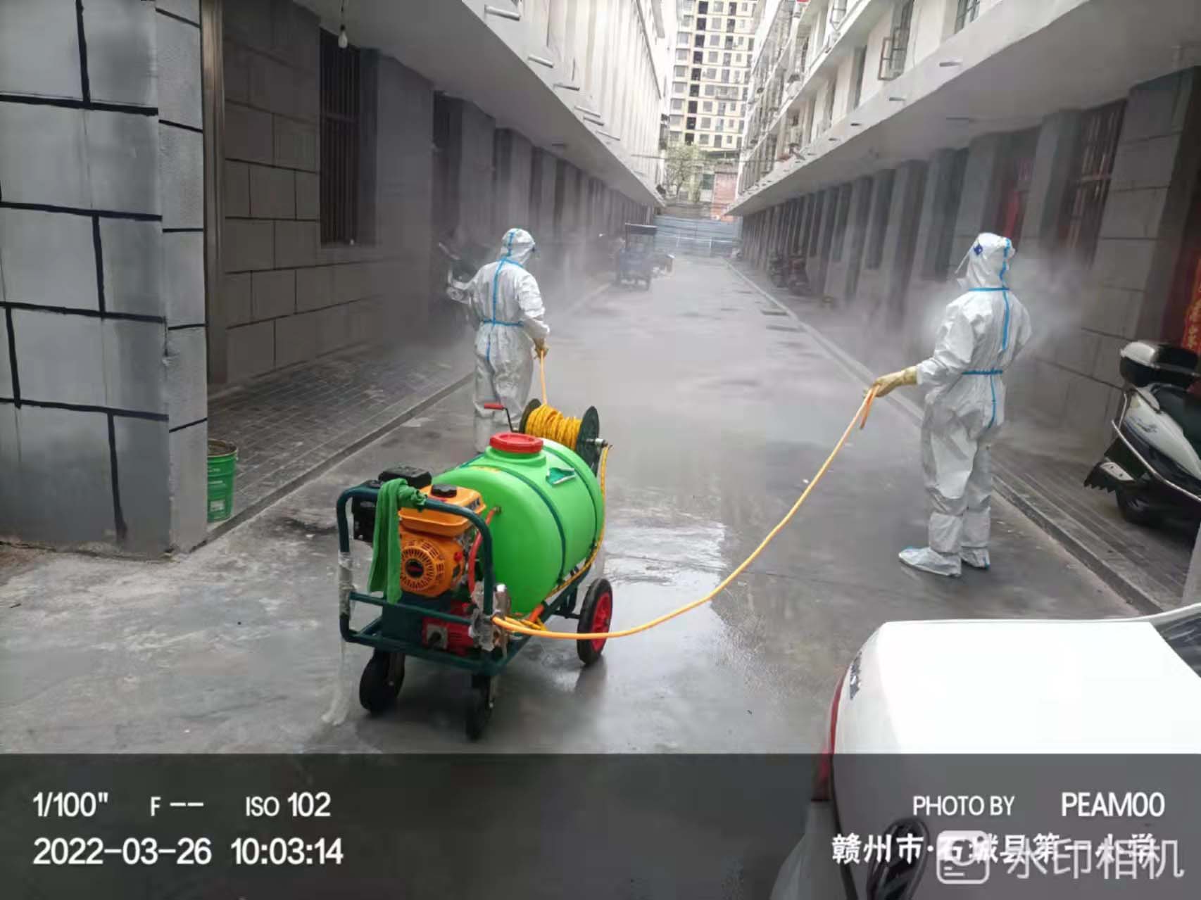 石城疫情期间封控区消毒服务